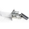Capse Metalice Cleste Asamblat Custi #124, 600 Bucati/Cutie, 1.6cm Lungime