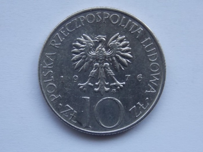 10 ZLOTY 1976 POLONIA-MICKIEWICZ