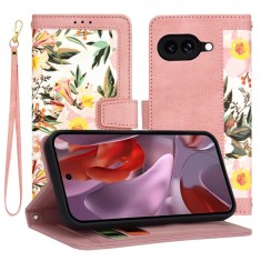 Husa pentru Google Pixel 9a, Techsuit, FlipCraft, Roz foto