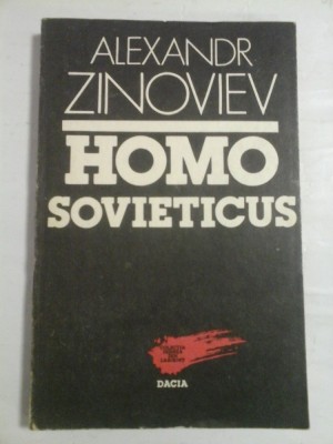 HOMO SOVIETICUS - Alexandr ZINOVIEV foto