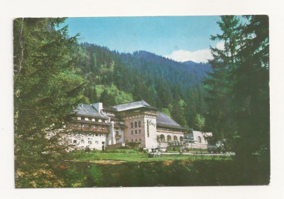 RF6 -Carte Postala- Poiana Brasov, Hotel Sport, circulata 1970 foto