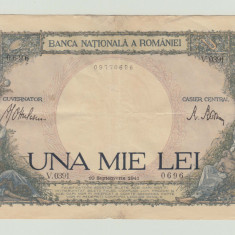 ROMANIA - 1000 LEI 1941 , MIHAI I , B1.112