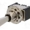 Intrerupator basculant, 3 pozitii, mod comutare (ON)-OFF-(ON), SP3T, {{Producator}} - TSM123F1