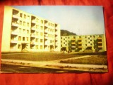 Ilustrata - Vedere din Medias circulat 1967 , are un pliu