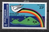 POLINEZIA FRANCEZA 1978, Protectia naturii, serie neuzata, MNH