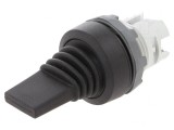 Comutator Basculant 22mm Negru IP66