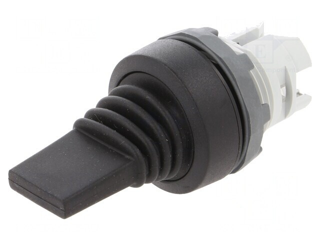 Comutator Basculant 22mm Negru IP66