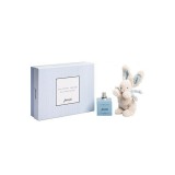 Jacadi Toute Petite Baby Boy Set cadou pentru copii EDT 100 ml + teddy bunny