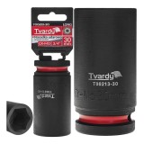 Cheie tubulara de impact in 6 puncte 3 / 4&quot;, 30 mm, Cr-Mo, Tvardy T00213-30