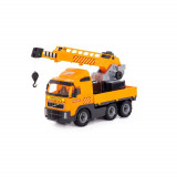 Cumpara ieftin Camion cu macara &ndash; Volvo PowerTruck, 72x19x32 cm, Wader