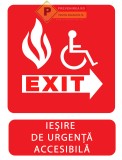 Indicatoare de urgenta pe usa