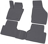 Set de 4 covorase cauciuc 3D stil tavita premium Audi Q3 tip 8U 2011-2018, Recambo