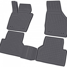 Set de 4 covorase cauciuc 3D stil tavita premium Audi Q3 tip 8U 2011-2018