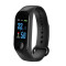 Bratara Fitness TarTek M3 Fitness Band, Display OLED, Notificari, Pedometru, Bluetooth, Negru