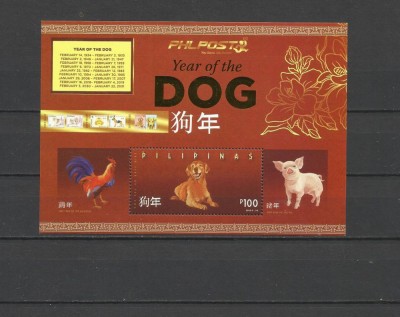 FILIPINE 2019 ZODIAC CHINEZESC ANUL CAINELUI foto