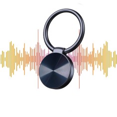 Mini Reportofon Spion Breloc, Activare Vocala, 40 Ore Inregistrare Continua, Microfon Ascultare Discret, DSP Noise Cancelling, Salvare Automata, Rezis