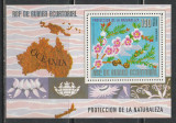 Guinea Ecuatoriala 1976 - Flori din Australia si Oceania S/S 1v MNH, Nestampilat