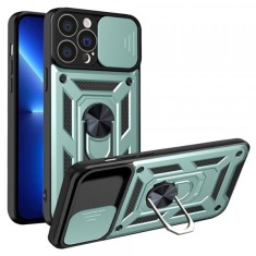Husa pentru Apple iPhone 13 Pro, Techsuit, CamShield, Verde