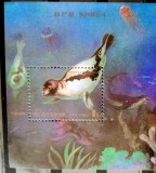 Coreea 1994 foca fauna marina bloc nestampilata, Korea 1994