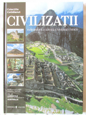 &amp;quot;CIVILIZATII ANTICE - Vol. VII. Colectiile Cotidianul&amp;quot;, M. Cattaneo / J. Trifoni foto