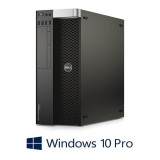 Workstation Dell Precision T3610, E5-1620 v2, SSD, Radeon R7 430 2GB, Win 10 Pro