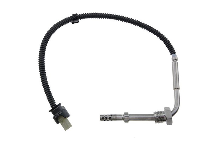Senzor temperatura filtru particule Mercedes Cls 250cdi 2011-, in fata la filtru de particule diesel, NTY EGT-ME-004