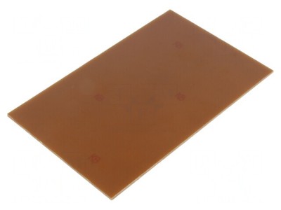Placă laminată FR2, h&amp;acirc;rtie tare, 1.5mm x 160mm x 100mm foto
