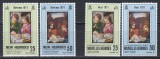 Noile Hebride 1971 - Crăciun - Picturi de Tintoretto, Louis le Nain - Versiunea engleză și Versiunea franceză, 2 Serii, MNH