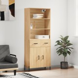 Cumpara ieftin Dulap &icirc;nalt, stejar sonoma, 69,5x34x180 cm, lemn compozit