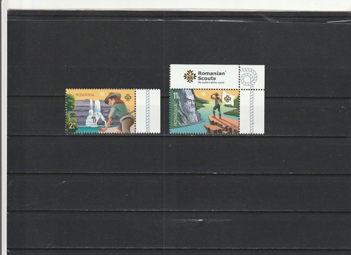 ROMANIA 2023 LP 2414 CERCETASII ROMANIEI SERIE MNH NESTAMPILATA