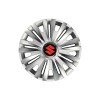 Set 4 capace roti Cu Inel Cromat Royal R16 Compatibil Cu Suzuki, Autohelix MSA