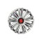 Set 4 capace roti Cu Inel Cromat Royal R16 Compatibil Cu Suzuki