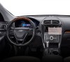 Folie Protectie Navigatie Ford Explorer 2015-2019, Duragon, protectie Display Navigatie, silicon Mat, Anti-zgarieturi, Anti-amprenta, kit instalare