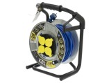 Prelungitor alimentare KEL 3x2,5mm2 4 prize 25m 16A albastru
