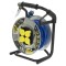 Prelungitor alimentare KEL 3x2,5mm2 4 prize 25m 16A albastru