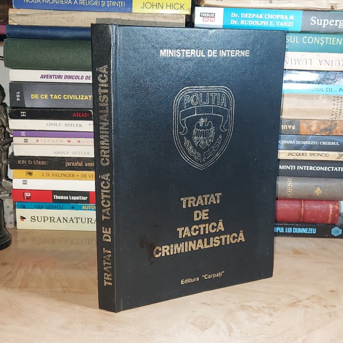 CONSTANTIN AIONITOAIE - TRATAT DE TACTICA CRIMINALISTICA , ED. II-A , 1992 *