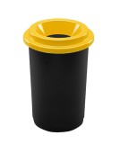 Cos gunoi colectare selectiva 50L, Galben