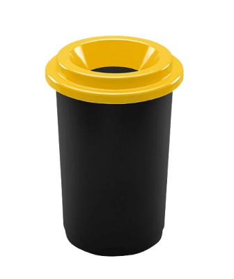 Cos gunoi colectare selectiva 50L, Galben foto