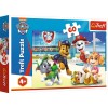 PUZZLE TREFL 60 PATRULA CATELUSILOR IN LUMEA CATEILOR, TREFL 60P