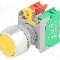 Intrerupator ac&amp;#355;ionat prin apasare, 22mm, seria PBF22, IP65, AUSPICIOUS - PBF22-1O/C Y