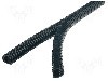 Tub protectie cablu, poliamida, diametru interior 26,6mm, neagra, HELLERMANNTYTON - 166-11805