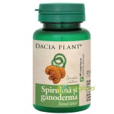 Spirulina si Ganoderma 60cpr