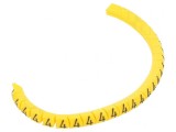 Markere Marcaj PVC Galben 1,3-3mm
