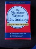 THE MERRIAM-WEBSTER DICTIONARY (TEXT IN LIMBA ENGLEZA), Brosata