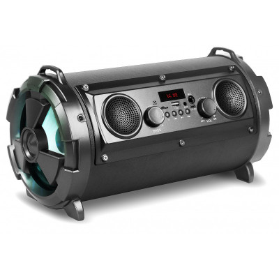 Boxa portabila Bluetooth Rebeltec SoundTube 190, 2 x Woofer + 2 x Difuzor, Led-uri, 30W, Neagra foto