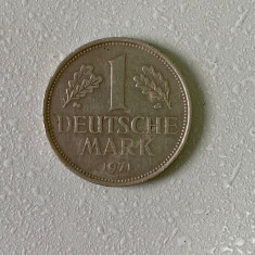 Moneda 1 DEUTSCHE MARK - 1971 D - Germania - KM 110 (265)