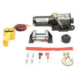 Troliu electric 12V 3000 lbs cu telecomanda si cablu 9,2 m