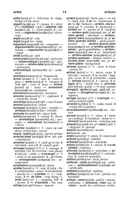 Merriam- Webster&amp;#039;s Pocket French-English Dictionary foto
