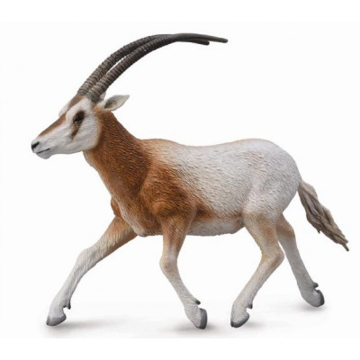 Figurina Gazela Oryx cu coarne sabie L Collecta, 12.4 x 10 cm foto