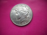 HOPCT MONEDA - SUA 1 DOLLAR 1923 PEACE- RARA --FRUMOASA -- -MONEDE STRAINE- ARGINT